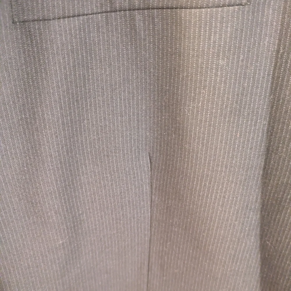 Van Heusen Black Striped Suit - Picture 2 of 8